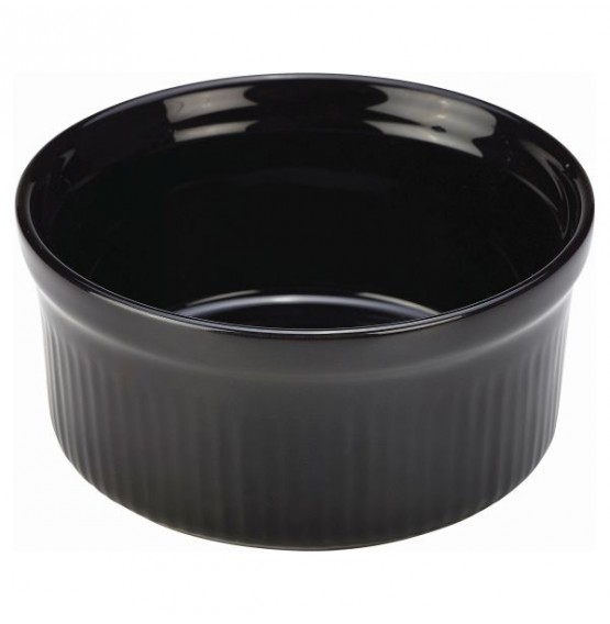 Black Stoneware Ramekin